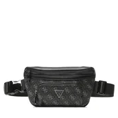 Nerki - Saszetka nerka Guess Vezzola Smart HMEVZL P3231 Czarny - miniaturka - grafika 1