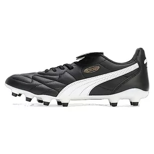 PUMA Unisex King Top FG/AG Buty piłkarskie, czarne białe złoto, 40, Puma Czarny Puma biały Puma złoty, 40.5 EU - Piłka nożna - miniaturka - grafika 1