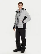 Kurtki narciarskie - Brunotti Kurtka narciarska Sanclair 2421200047 Szary Regular Fit - miniaturka - grafika 1