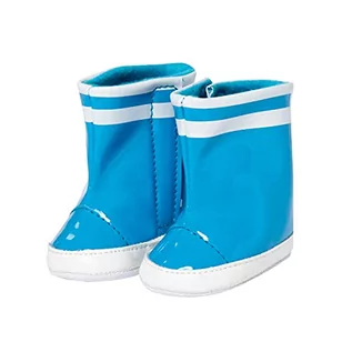 Buty dla dziewczynek - Heless Heless 144 kalosze dla lalek, jasnoniebieskie, rozmiar 38-45 cm, do suchych stóp lalek podczas deszczu i trendsetterów w świecie mody lalkowej 144 - grafika 1
