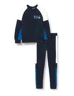 Odzież sportowa dziecięca - Chicco Kombinezon: Bluza I Długie Spodnie Sportowe Dzieci i Chłopcy, niebieski, 24 miesi?cy - grafika 1