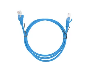 Lanberg Patch cord kat.5E 1M niebieski PCU5-10CC-0100-B - Patchcordy - miniaturka - grafika 4