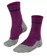 Skarpetki damskie - FALKE Kobiety Skarpety do biegania RU4 Endurance W SO Bawełna przeciw pęcherzom 1 Para, Fioletowy (Pink Dahlia 8692), 37-38 - miniaturka - grafika 1