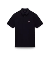 Koszulki męskie - polo uomo napapijri ebea 2 np0a4hpy 0411 black - miniaturka - grafika 1