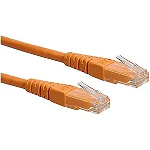 Roline UTP Patch Cable cat.6 orange 3,0m 21.15.1557 - Kable miedziane - miniaturka - grafika 1
