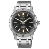 Zegarki męskie - Zegarek Męski Seiko SRPL09J1 srebrny - miniaturka - grafika 1