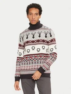 Brave Soul Golf MK-610OTTO Kolorowy Regular Fit - Swetry męskie - miniaturka - grafika 1