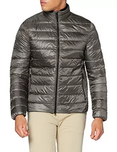 Geox M DERECK SHORT JKT (męska kurtka puchowa, Dark Cloudy Grey, 48 - Kurtki męskie - miniaturka - grafika 1
