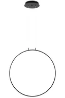 Lampy sufitowe - KingHome Lampa Wisząca Circulo 80x80 Czarny JD6065-80BK - miniaturka - grafika 1