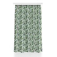 Zasłony - Gotowa zasłona z grafiką Zielone liście 150x240 cm, Fabricsy - miniaturka - grafika 1