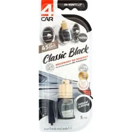 Zapachy samochodowe - Zapach w płynie na wloty WOOD CLIP IT black 5 ml 4Car - miniaturka - grafika 1