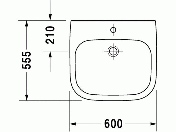 Duravit Med 60x46 23136000002