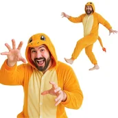 Stroje karnawałowe - Piżama Onesie Kigurumi Kostium Przebranie Pokemon Charmander XXL: 185-195cm - miniaturka - grafika 1