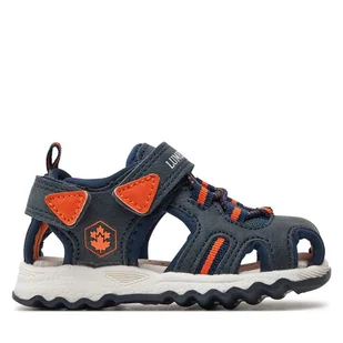 Sandały Lumberjack SBB3706-005-M69 M Navy Blue/Orange M0186 - Buty dla chłopców - miniaturka - grafika 1