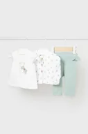 Dresy i komplety dla dziewczynek - Mayoral Newborn komplet niemowlęcy kolor turkusowy - miniaturka - grafika 1