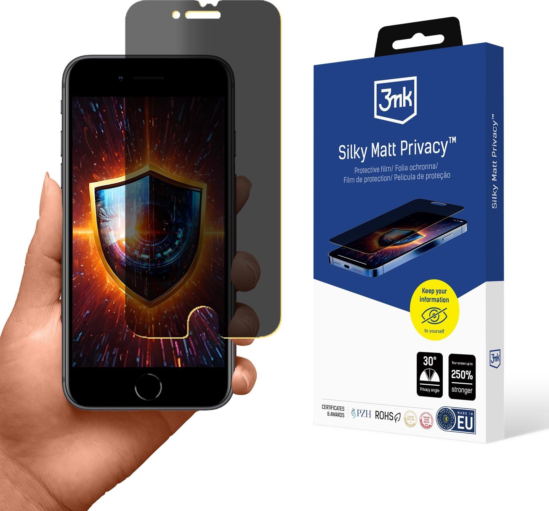 3mk Silky Matt Privacy pro Apple iPhone SE 2020