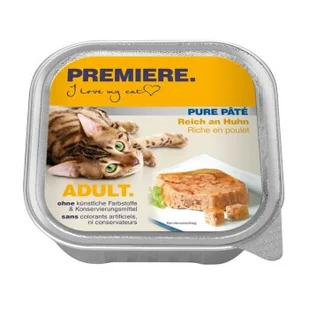 PREMIERE Pur Paté Adult Kurczak 32x100 g - Mokra karma dla kotów - miniaturka - grafika 1