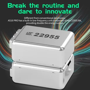 KZ AS16 Pro Wired zielone - Słuchawki - miniaturka - grafika 11