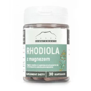 Rhodiola z Magnezem Różeniec 700 mg 30 kapsułek NANGA - Układ moczowy i płciowy - miniaturka - grafika 1