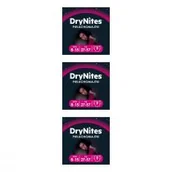 Pieluchy - Huggies Pieluchomajtki na noc 8-15 lat DRYNITES Girl (27-57 kg) Zgrzewka 3 x 9 szt. - miniaturka - grafika 1