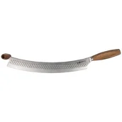 Noże kuchenne - Boska BOSKA OSLO+ NÓŻ DO SERA I PIZZY 44 CM STAL NIERDZEWNA + DREWNO DĘBOWE LENA BO-320541 - miniaturka - grafika 1