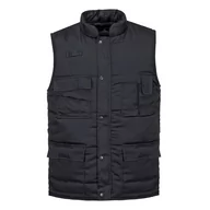 Kamizelki męskie - Portwest portwest S414 shetland Bodywarmer gilet nowa odzież robocza dla mężczyzn Warm ubranie, czarny S414BKRS - miniaturka - grafika 1