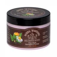 Maski do włosów - Herbal Traditions, Maska do włosów With 7 Herbs, Odżywia i Regeneruje, 300ml - miniaturka - grafika 1
