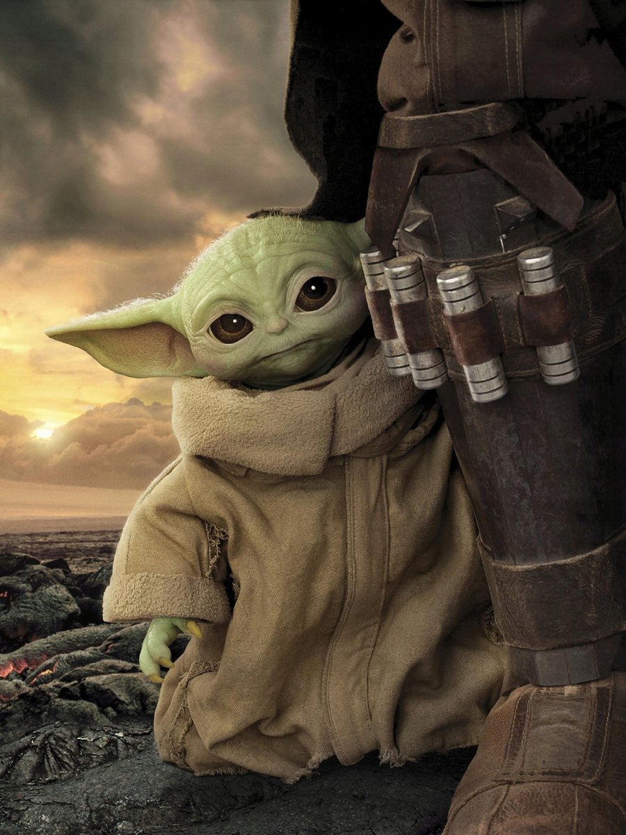 PUZZLE Yoda Star Wars Baby Yoda + IMIĘ Pudełko 120 el.