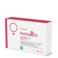 Witaminy i minerały - FeminaB12 x 60 kaps - miniaturka - grafika 1