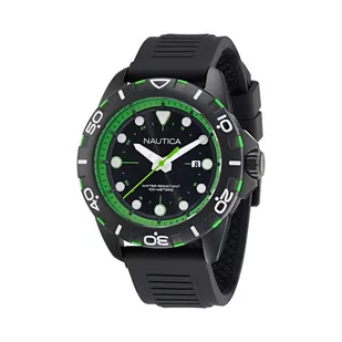 Zegarek Zegarek Nautica NAPNRS402 Black/Black - Zegarki męskie - miniaturka - grafika 1