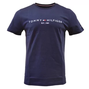 Koszulka męska Tommy Hilfiger T-Shirt granatowa - MW0MW11465 403 - S - Koszulki męskie - miniaturka - grafika 1