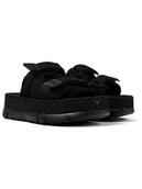 Klapki i japonki damskie - Camper Klapki w kolorze czarnym - miniaturka - grafika 1