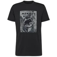 Koszulki sportowe męskie - Koszulka męska Mammut Trovat T-Shirt Men Mammut Rozmiar: L / Kolor: czarny/szary - miniaturka - grafika 1