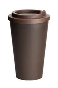Kubki termiczne - Kubek termiczny z fusów kawowych BIOFFEE 350ML - Brązowy ciemny - miniaturka - grafika 1