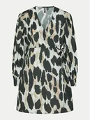 Sukienki - Pieces Sukienka codzienna Jade 17155367 Czarny Loose Fit - miniaturka - grafika 1