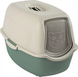Rotho kuweta dla kota ECO BAILEY Kolor: zielony/piaskowy rozmiar: 560x400x390 - Kuwety dla kotów - miniaturka - grafika 1