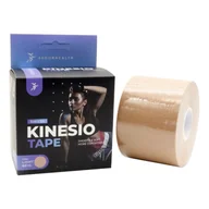 Akcesoria do rehabilitacji - KINESIOTAPING KINESIO PLASTRY TEJPY TAPE TAŚMA 5M brązowy - miniaturka - grafika 1
