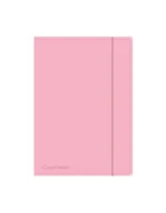Teczki i skoroszyty - CoolPack, Teczka na dokumenty A4 na gumkę Pastel Powder Pink - miniaturka - grafika 1