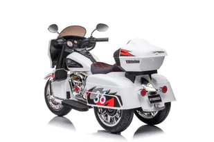Motor Na Akumulator Trójkołowy Goldwing Biały - Pojazdy elektryczne dla dzieci - miniaturka - grafika 5