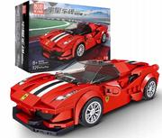 FERRARI Speed champions zestaw klocków MOULD KING 27006 kolekcjonerski BOX