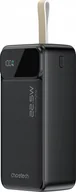 Powerbanki - Powerbank Choetech Choetech PD22.5W Dual USB-A+Type-C Power bank 40000mAh Black - miniaturka - grafika 1