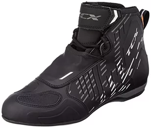 TCX Męskie buty motocyklowe R04d Wp, czarny biały, 42 EU - Buty motocyklowe - miniaturka - grafika 1