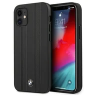 Etui i futerały do telefonów - BMW Etui BMHCP12STTBK iPhone 12 5,4" czarny/black hardcase Signature Seat - miniaturka - grafika 1