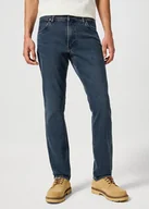 Spodnie męskie - Męskie spodnie jeansowe proste Wrangler GREENSBORO W42 L32 - miniaturka - grafika 1