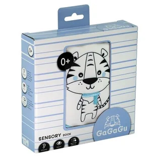 Sensoryczna książeczka Szelest GaGaGu - Grzechotki dla dzieci - miniaturka - grafika 1