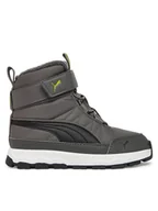 Buty dla chłopców - Puma Śniegowce Evolve Boot Ac+ Ps 392645 08 Szary - miniaturka - grafika 1