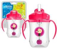 Kubki dla dzieci - DR BROWN'S KUBEK BIDON Z OBCIĄŻONĄ SŁOMKĄ 270ml +6m - miniaturka - grafika 1
