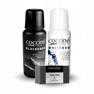 Środki do obuwia i ubrań - Zestaw do Renowacji Białych Butów Czarnych Sneakersów Pasta Gąbka Coccine - miniaturka - grafika 1