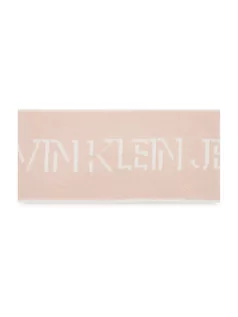 Czapki damskie - Calvin Klein Jeans Opaska Shadow Logo Headband K60K608366 Różowy - grafika 1