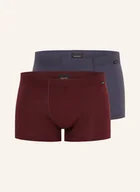 Majtki damskie - Hanro Bokserki Cotton Essentials, 2 Szt. blau - miniaturka - grafika 1